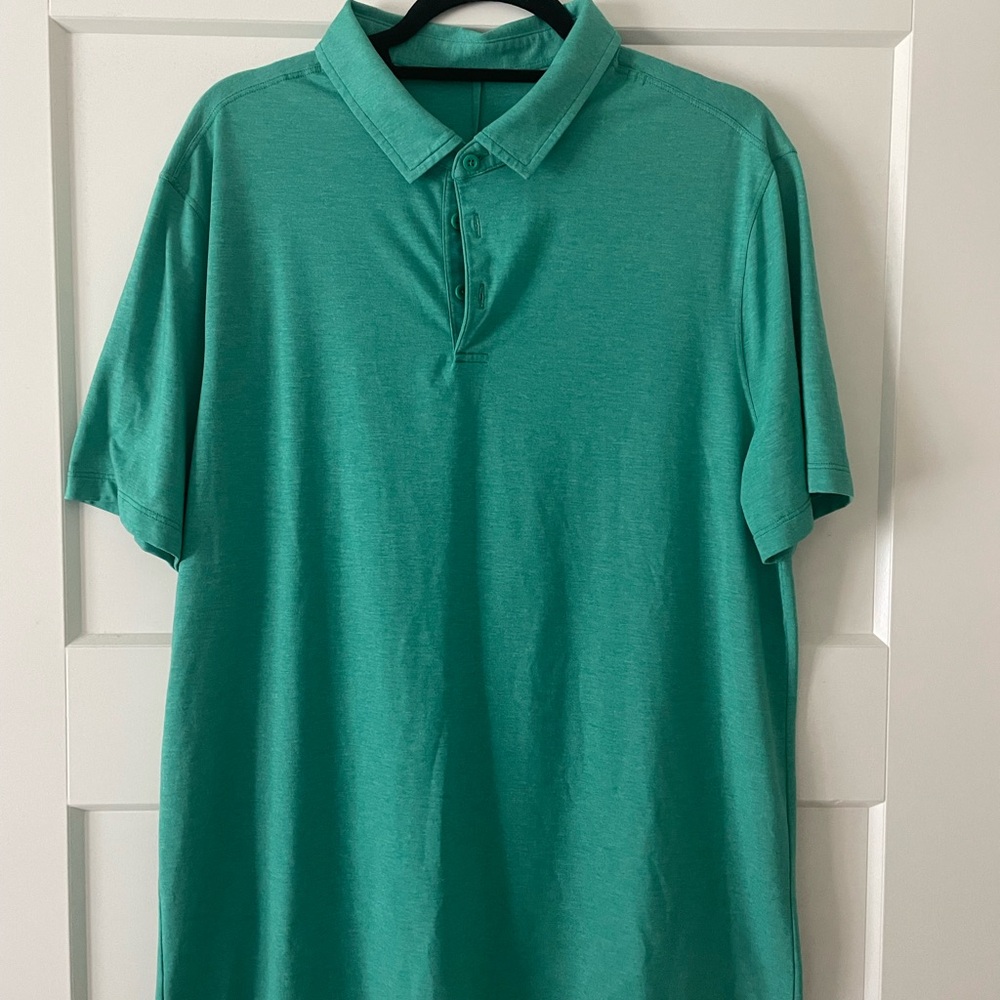 lululemon athletica Teal Polo Shirt